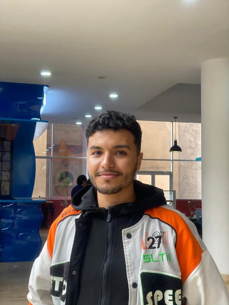 Ahmed at 1337 School campus